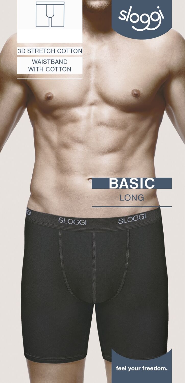 MEN Basic Heren Long Short Black