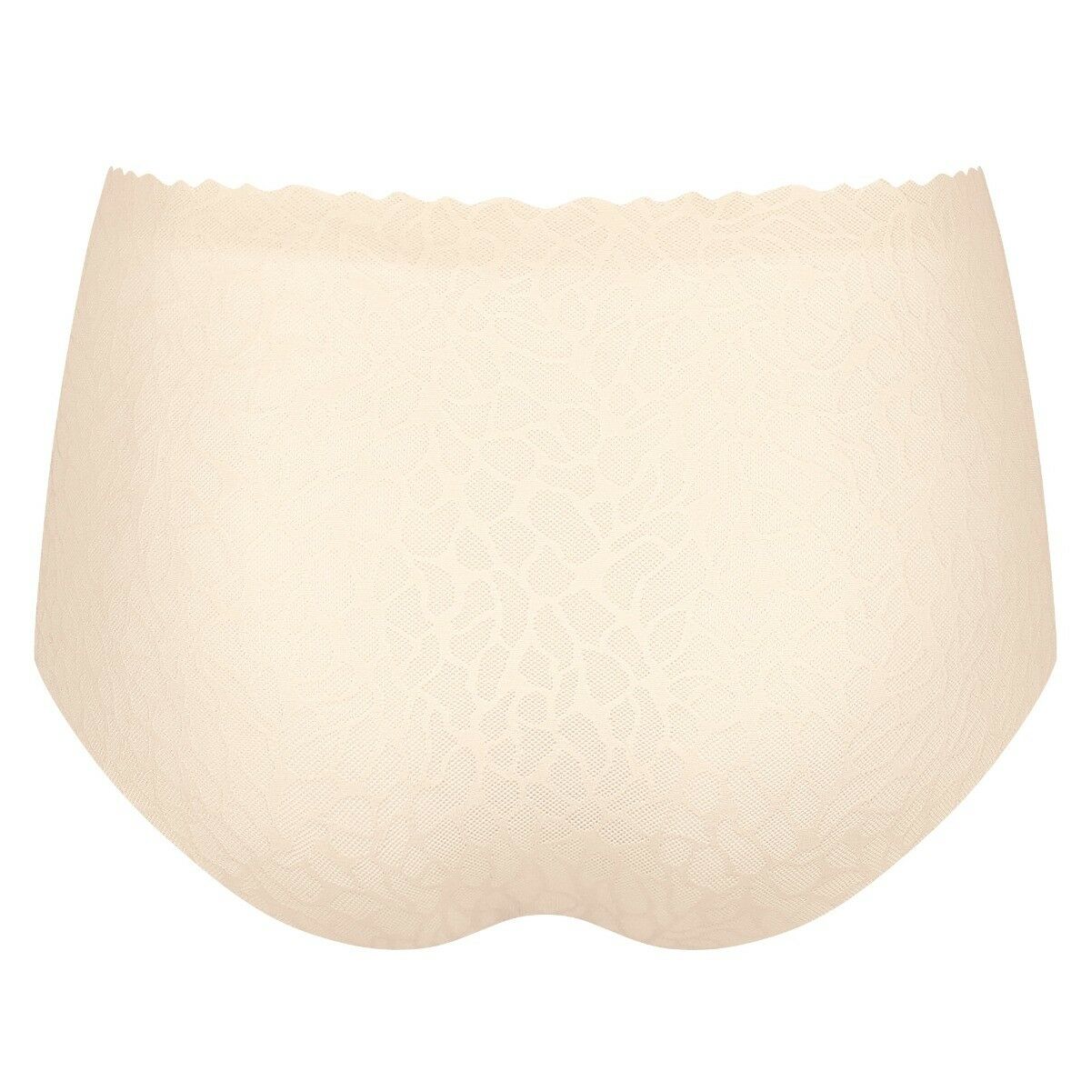 Sloggi ZERO Feel Lace High Waist Brief - Angora - Curvy Bras