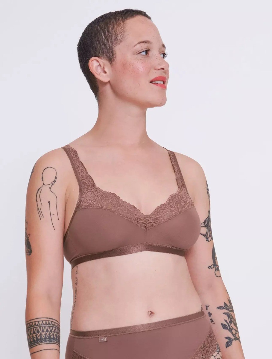 Romance Dames Bralette Cacao