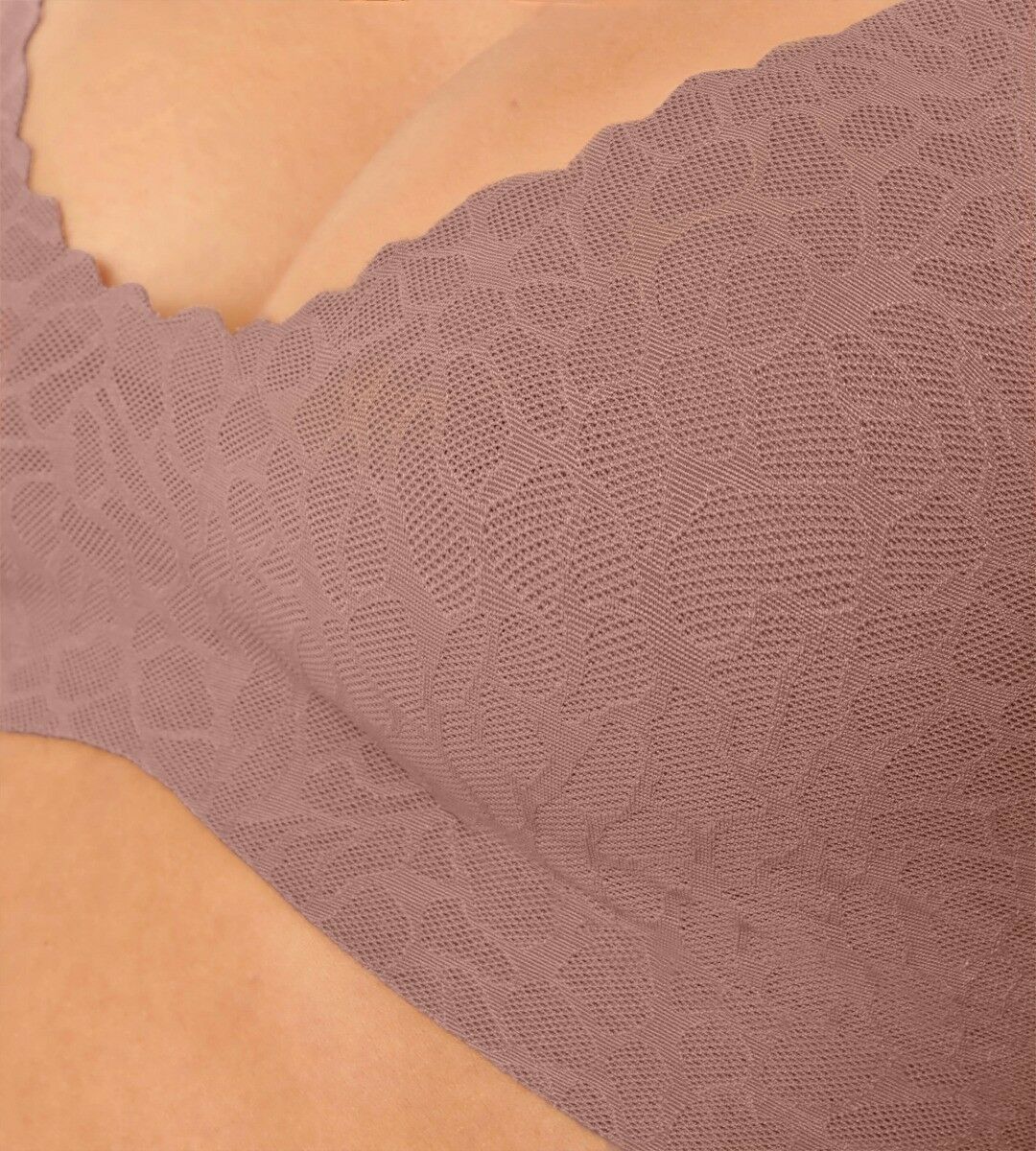 ZERO Feel Lace 2.0 Dames Bralette Cacao