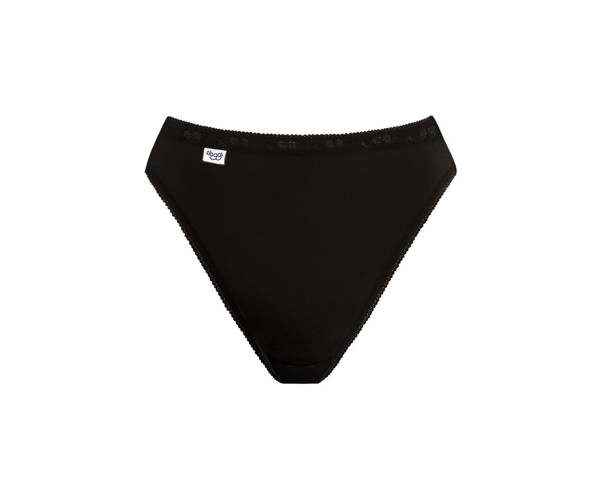 Basic+ Dames Tai 4-Pack Black